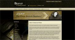 Desktop Screenshot of beavercountrywear.co.uk
